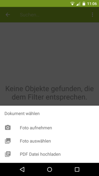 Screenshot Fax erstellen