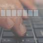 Downloadbalken schreitet voran
